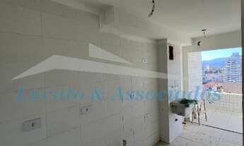 Imagem 7: Apartamento no centro de São Vicente SP de 02 dormitorios, 01 suite, sala com sacada, cozi