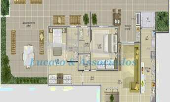 Imagem 7: Apartamento de 2 quartos, 2 suítes e 2 vagas de garagem no Canto do Forte, Praia Grande-SP