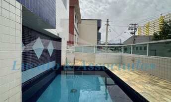 Imagem 3: Apartamento residencial para Venda Ocian, Praia Grande SP 02 dormitórios, sala com sacada