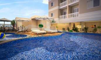 Imagem 3: Apartamento Novo para venda em São Vicente SP, 02 dormitórios, sala com sacada, cozinha in