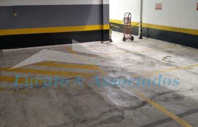 Imagem 3: Apartamento para locação na Ocian em Praia Grande, sendo dormitório, sala, cozinha america