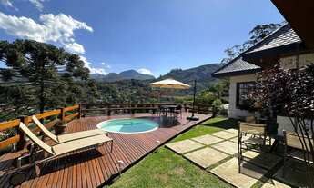 Imagem 4: Casa com 4 quartos sendo 2 suítes em condomínio no Parque do Imbuí - Teresópolis/RJ