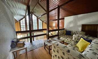 Imagem 5: Casa em estilo chalé com 5 quartos sendo 2 suítes em condomínio no Comary - Teresópolis/RJ