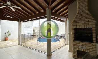 Imagem 6: Maravilhosa Residência Térrea com 4 Suítes e Escritório no Condomínio Villa Suíça - R$ 2.5