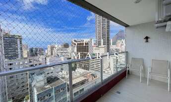 Imagem 4: Leblon Flat Service, Apartamento reformado e decorado, com varanda com vista para o Morro