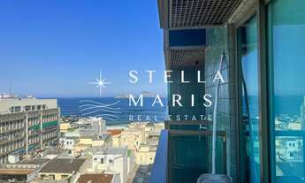 Imagem 2: Tyffanys Residence, Apartamento mobiliado com vista DESLUMBRANTE LATERAL PARA O MAR em loc