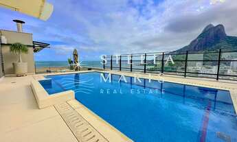 Imagem 3: Leblon, Avenida Delfim Moreira, Cobertura espetacular à venda de 420 m2 com vista deslumbr