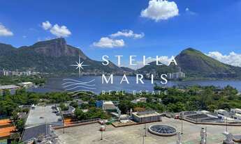 Imagem 1: Leblon, Apartamento com varanda e vista panorâmica da Lagoa e Cristo Redentor à venda