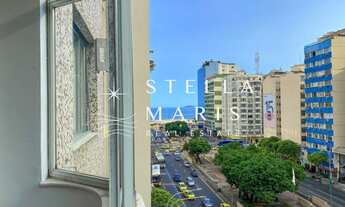 Imagem 3: Copacabana, Apartamento reformado, à venda, em andar alto, com 02 suítes e vista lateral p