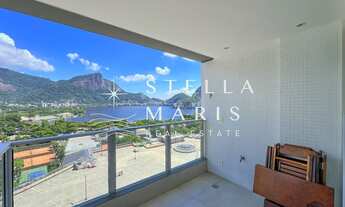 Imagem 4: Leblon, Apartamento com varanda e vista panorâmica da Lagoa e Cristo Redentor à venda