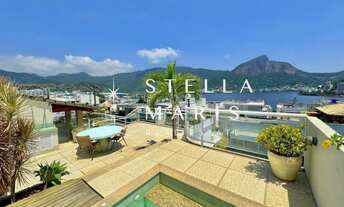Imagem 1: Ipanema, Cobertura Triplex à venda com 4 suítes e vista Lagoa e Cristo Redentor na melhor