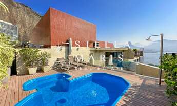 Imagem 1: Lagoa, Cobertura duplex reformada com piscina, sauna, 3 suítes à venda em prédio com varan