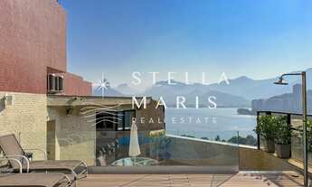 Imagem 3: Lagoa, Cobertura duplex reformada com piscina, sauna, 3 suítes à venda em prédio com varan