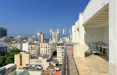 Imagem 4: Ipanema, Cobertura Duplex com piscina, vista parcial mar, 144 m2, 2 quartos e 2 vagas à ve