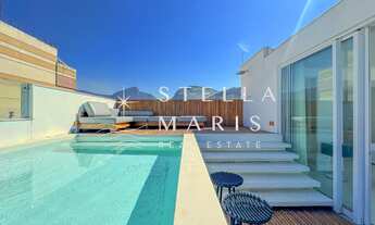 Imagem 4: Ipanema, Cobertura de 340 m2 com vista frontal mar, 3 suítes amplas e vista 360º. Reformad