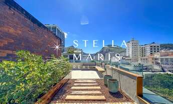 Imagem 5: Cobertura reformada com 527 m2, piscina, churrasqueira e linda vista para o mar na quadrís