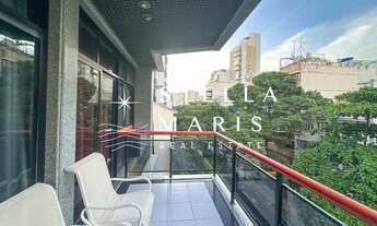 Imagem 2: Ipanema, Apartamento com varanda, 4 quartos e 3 vagas para locação COM ou SEM MOBILIA em ó