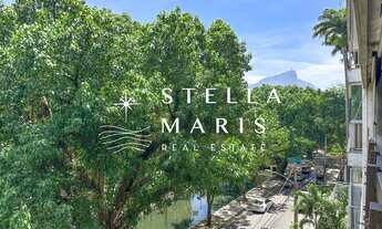 Imagem 2: Leblon, Apartamento com varanda com linda vista para copa das árvores e Cristo Redentor, 4