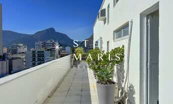 Imagem 5: Ipanema, Cobertura com vista panorâmica do mar e Cristo Redentor, 4 quartos sendo 3 suítes