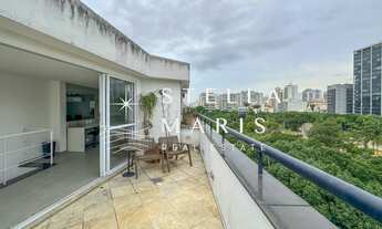 Imagem 3: Ipanema, Cobertura Duplex de 130 m2, 2 quartos e 1 vaga, terraço com vista livre em frente