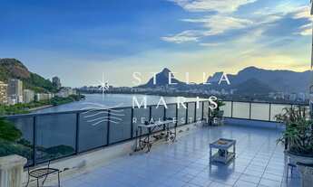 Imagem 3: Lagoa, Cobertura Duplex com 5 suítes, piscina e vistas deslumbrantes de todos os seus cômo