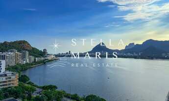 Imagem 4: Lagoa, Cobertura Duplex com 5 suítes, piscina e vistas deslumbrantes de todos os seus cômo