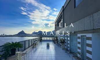 Imagem 2: Lagoa, Cobertura Duplex com 5 suítes, piscina e vistas deslumbrantes de todos os seus cômo