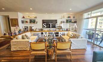 Imagem 5: São Conrado, Apartamento reformado no Village em andar alto com varanda e linda vista para