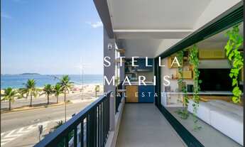 Imagem 4: Avenida vieira Souto, Apartamento mobiliado impecável com varanda gourmet e vista deslumbr