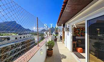 Imagem 7: Leblon, Cobertura Duplex com 239 m2, 3 quartos, piscina, churrasqueira e linda vista para