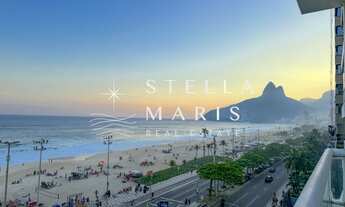 Imagem 4: Apartamento Linear com área externa de 253m² na Vieira Souto, altura do quadrilátero. 4 qu