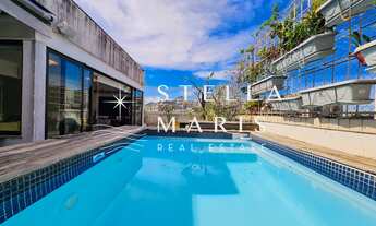 Imagem 4: Gávea, Linda Cobertura duplex reformada com vista para a Pedra da Gávea, à venda