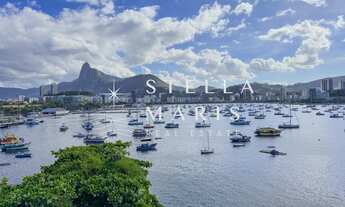 Imagem 3: Urca, Cobertura LINEAR com vista deslumbrante da Baía de Guanabara e Cristo Redentor, 3 qu
