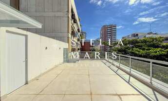 Imagem 4: Leblon, Cobertura duplex com 330 m2, área externa com vista mar, 3 quartos e 2 vagas à ven