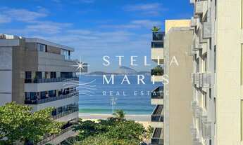 Imagem 3: Leblon, Cobertura duplex com 330 m2, área externa com vista mar, 3 quartos e 2 vagas locaç