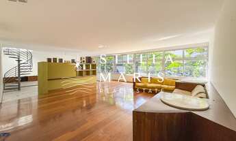 Imagem 6: Leblon, Cobertura duplex com 330 m2, área externa com vista mar, 3 quartos e 2 vagas locaç