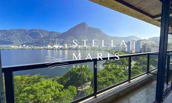 Imagem 7: Lagoa, Apartamento de alto padrão com 210 m2, 4 quartos, 3 vagas e vista frontal deslumbra