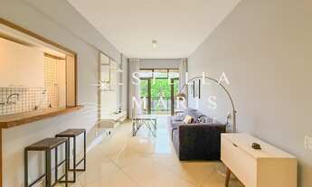 Imagem 5: Leblon, Apartamento MOBILIADO com 2 quartos, 2 varandas e vista para o Cristo Redentor par