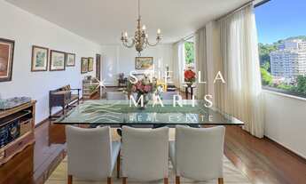 Imagem 3: LAGOA, Apartamento com vista para a Lagoa e Cristo Redentor, 3 quartos sendo 1 suíte e 1 v