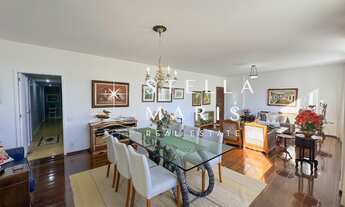 Imagem 4: LAGOA, Apartamento com vista para a Lagoa e Cristo Redentor, 3 quartos sendo 1 suíte e 1 v