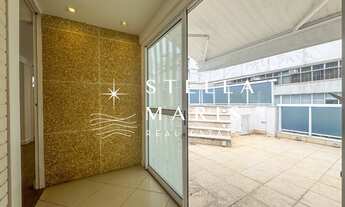 Imagem 4: Cobertura duplex com generosa área externa e piscina à venda em rua tranquila no Leblon