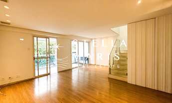 Imagem 7: Cobertura duplex com generosa área externa e piscina à venda em rua tranquila no Leblon