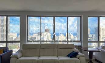 Imagem 7: Leblon, Apartamento com 140 m2, 2 quartos e 2 vagas para locação em andar muito alto com v