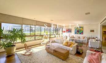 Imagem 7: Lagoa, Lado Ipanema, Quadrilátero, Apartamento de 231 m2, 4 quartos, 3 vagas com vista par