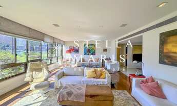 Imagem 6: Lagoa, Lado Ipanema, Quadrilátero, Apartamento de 231 m2, 4 quartos, 3 vagas com vista par