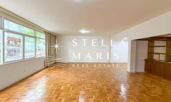 Imagem 2: Ipanema, Quadra da Praia, Apartamento com 200 m2, 4 quartos sendo 2 suítes e 2 vagas para