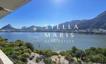 Imagem 6: Lagoa, Apartamento com 193 m2, 4 quartos, 2 vagas e vista espetacular e panorâmica da Lago