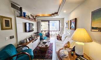 Imagem 3: Ipanema Guinle, Apartamento em andar alto, frontal com vista livre para o Cristo e lateral