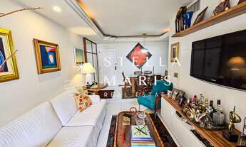 Imagem 4: Ipanema Guinle, Apartamento em andar alto, frontal com vista livre para o Cristo e lateral