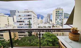 Imagem 7: Ipanema Guinle, Apartamento em andar alto, frontal com vista livre para o Cristo e lateral